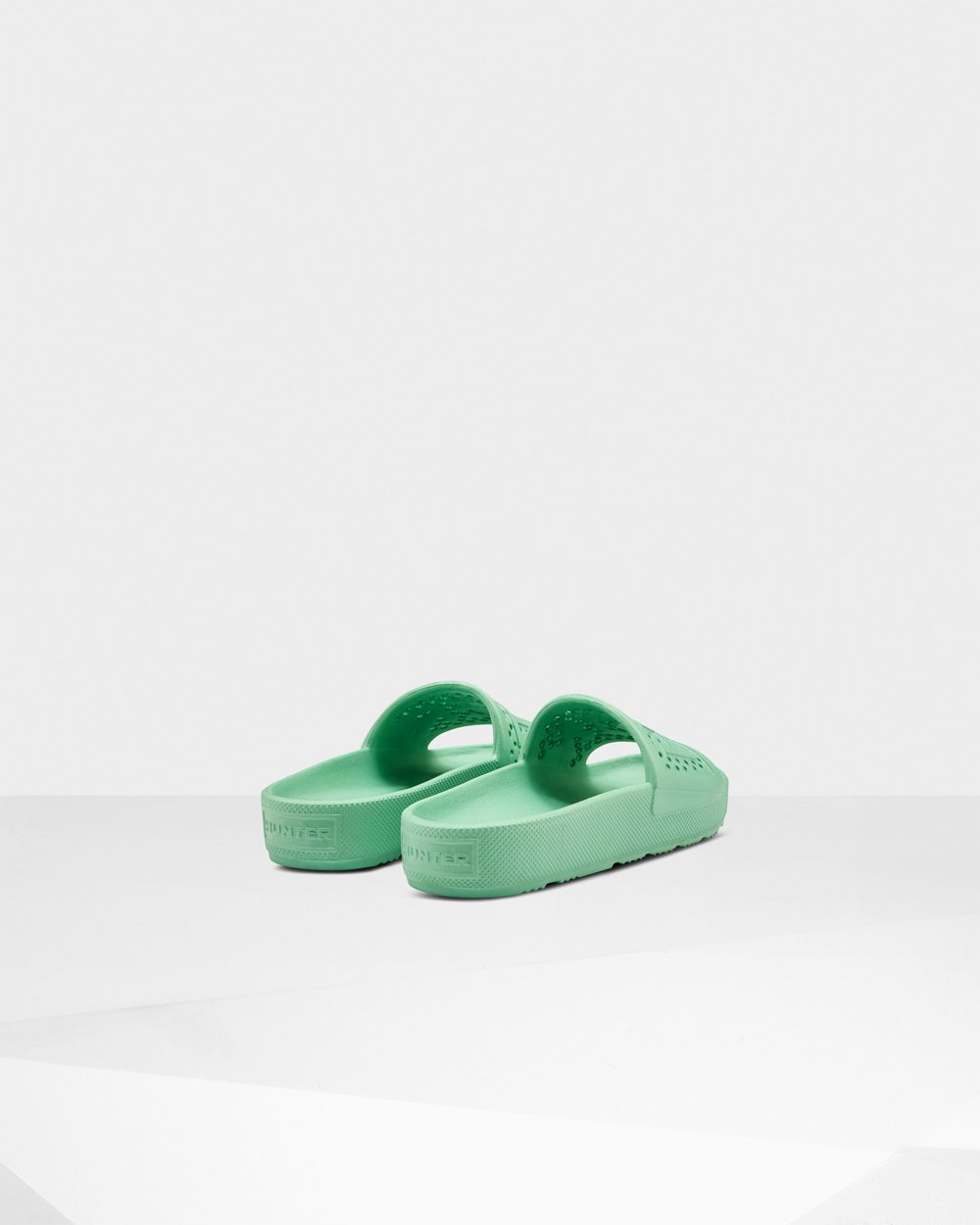 Women Hunter Original Lightweight Moulded | Slides Green | NZ-31685-PINK